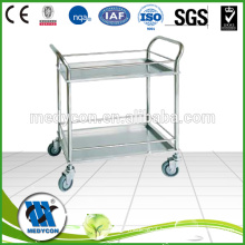 BDT203A Hospital dressing trolley with two shelf S.S